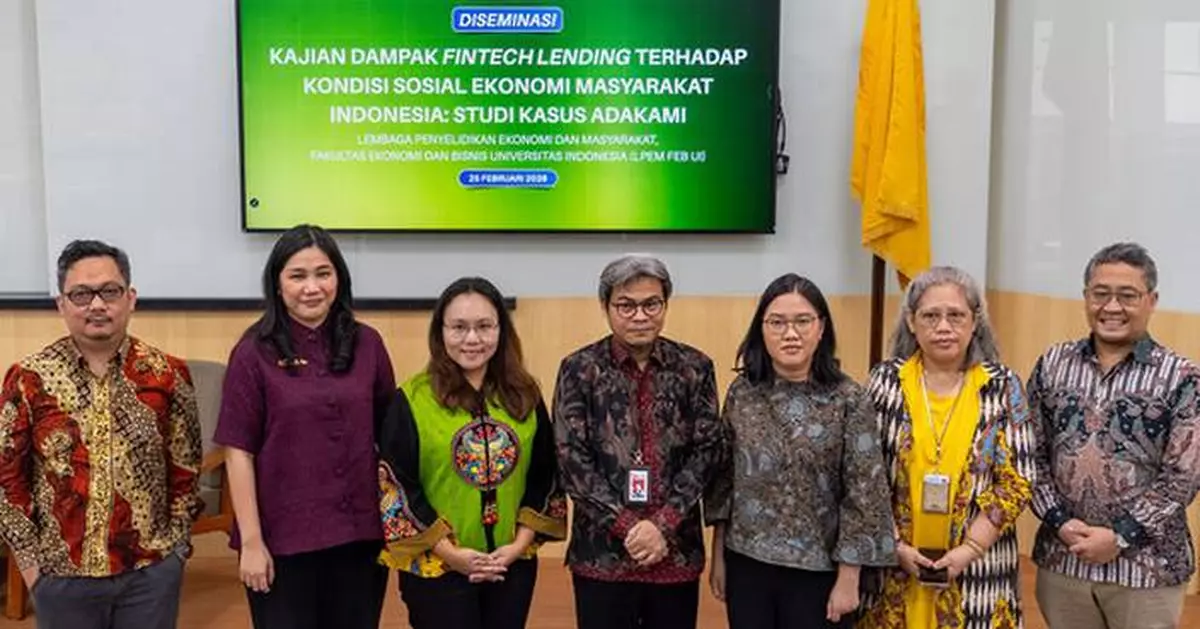 Study Estimates Fintech Lending AdaKami Contributes Up to USD 649 Million to Indonesia's GDP