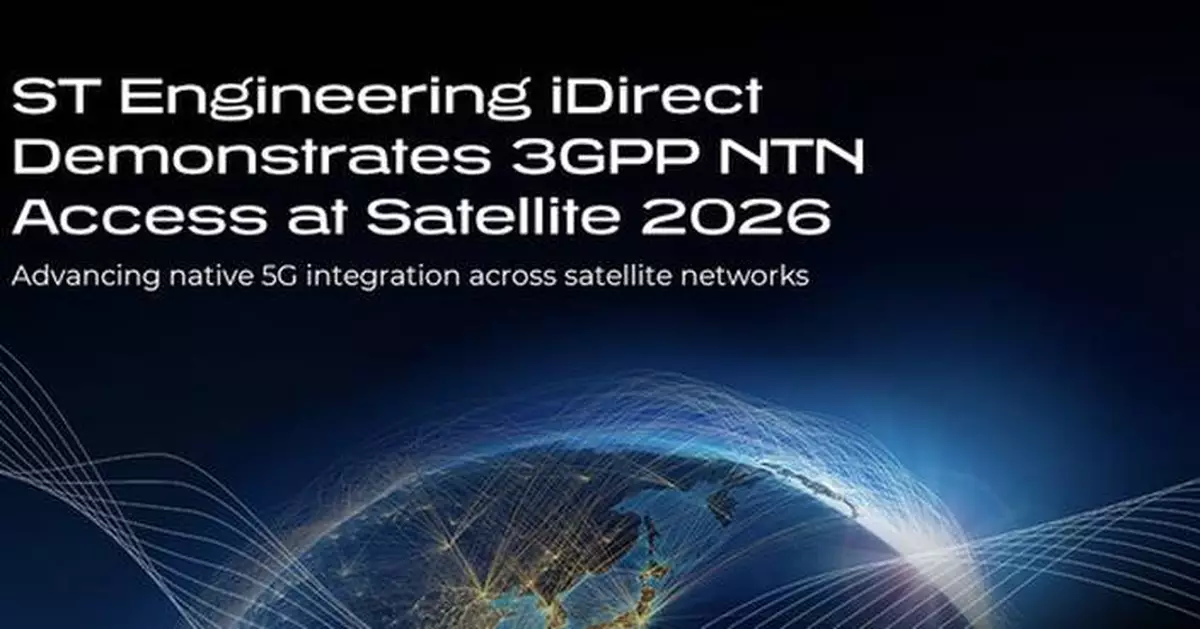 ST Engineering iDirect Demonstrates 3GPP NTN Access at Satellite 2026