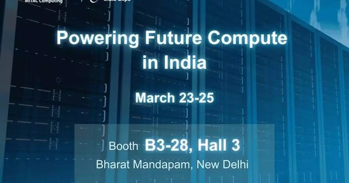 MiTAC Computing Accelerates AI Performance in the 33th Convergence India