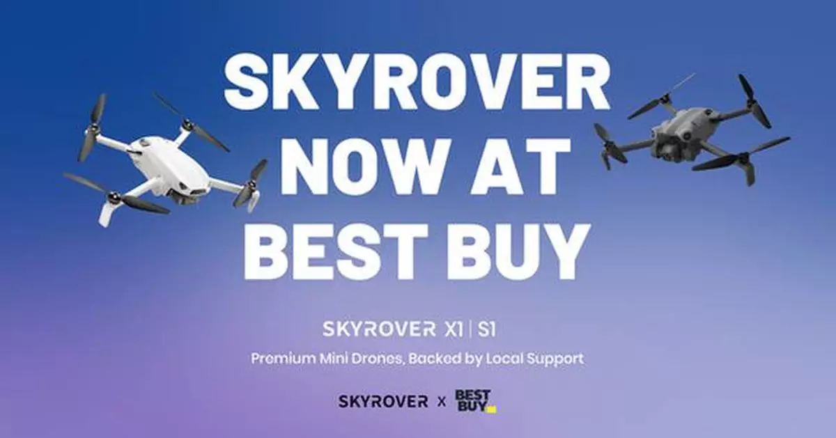 Skyrover Debuts at Best Buy, Delivering Premium Drones with Strong Value for U.S. Creators