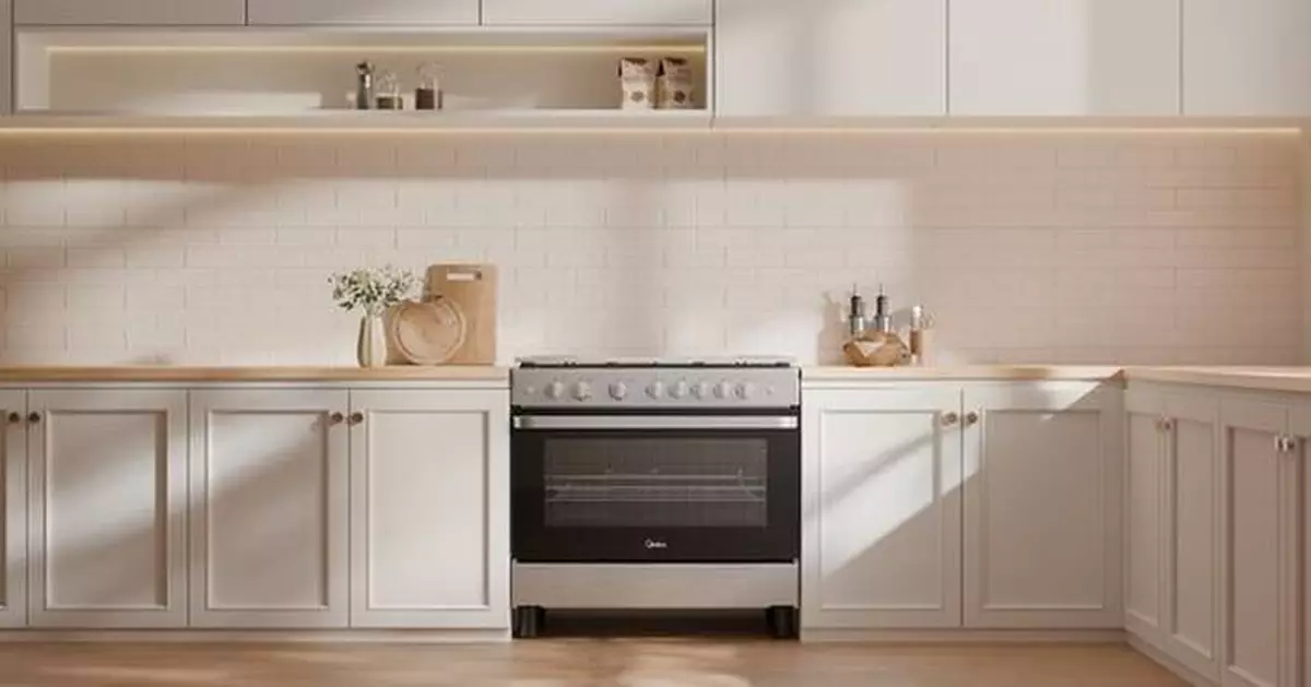 Midea redefines home cooking with the new Freestanding Gas Range in PH