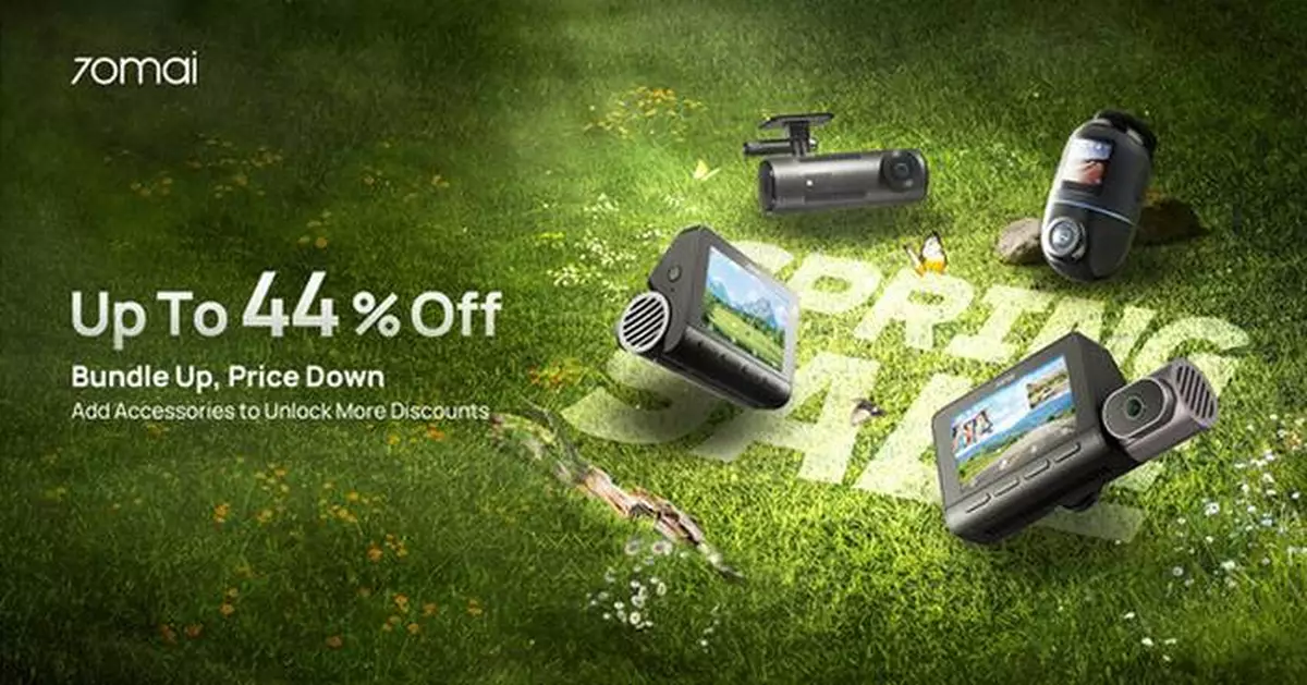 From seeing to clarity: 3 must-buy 70mai Dash Cams this Spring Sale