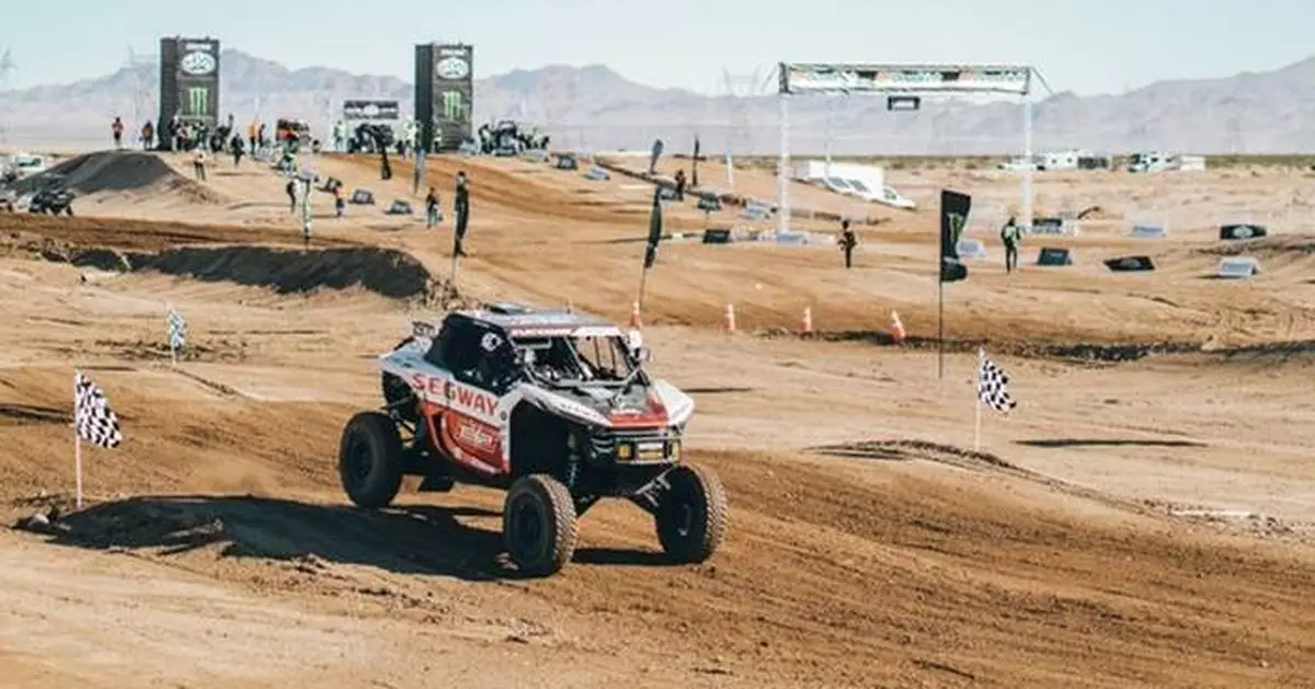 Segway Powersports Debuts Super Villain at The Mint 400 with P3 Podium Finish