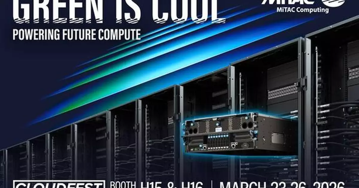 MiTAC Computing leads with AI-ready, OCP-compliant and liquid cooling innovations at CloudFest 2026