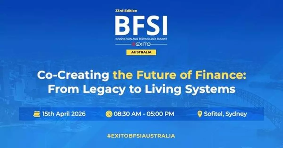Exito Media Concepts Announces the 33rd Global Edition of the BFSI IT Summit Australia 2026