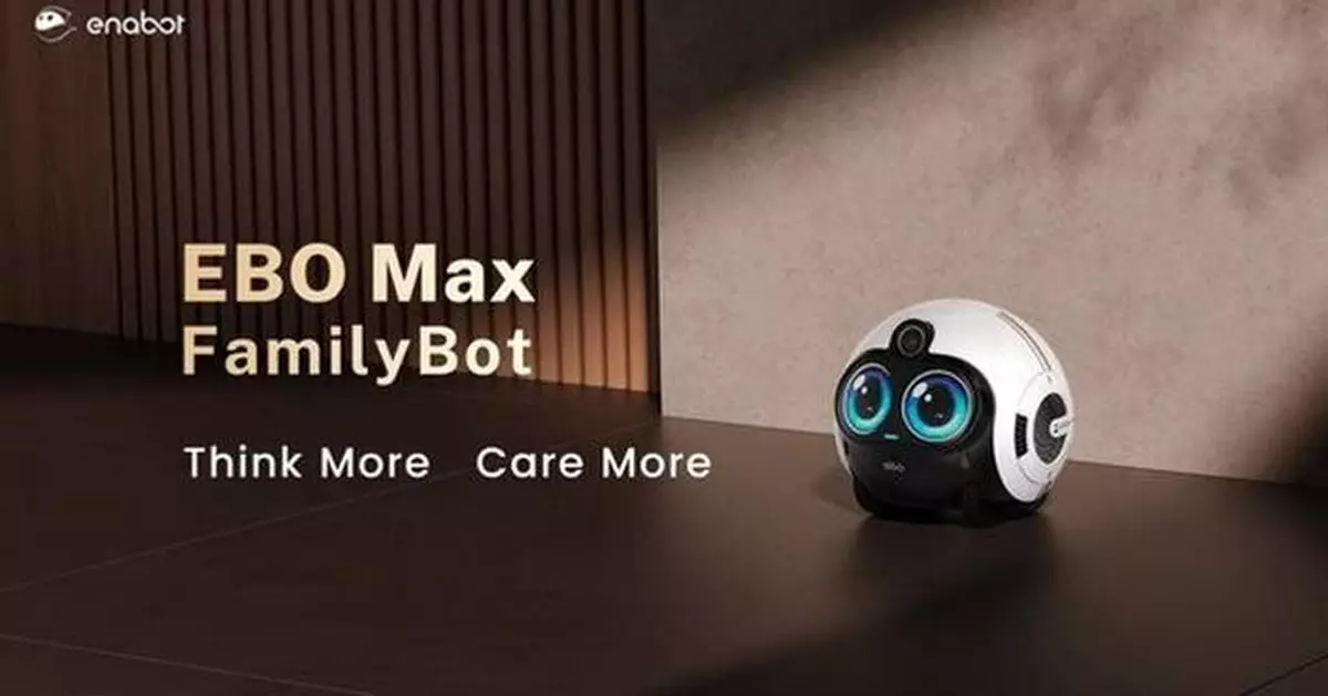 Enabot Introduces EBO Max, an AI-Powered Family Robot Designed to Think, Learn, and Care
