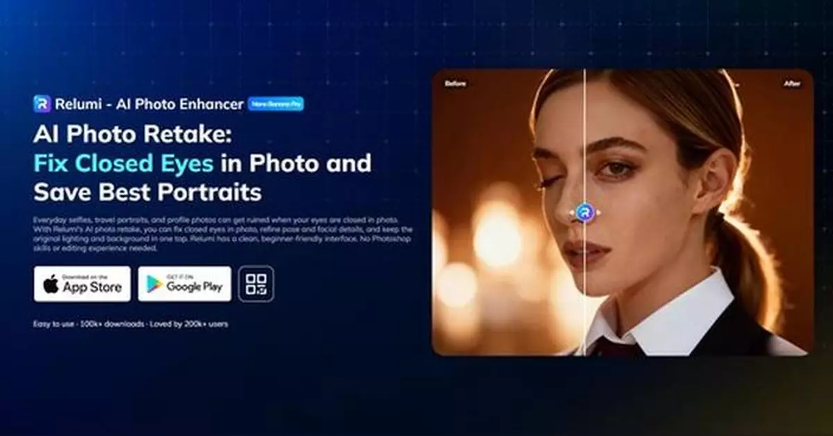 Wondershare Launches Relumi, an AI-Powered App to Retake and Perfect Missed Photo Moments