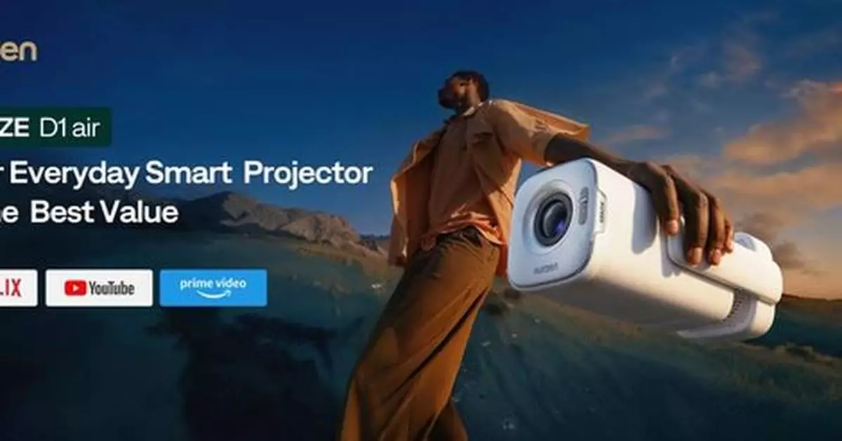 Aurzen Unveils the Portable EAZZE D1 air, Delivering Smart TV Simplicity with Built-In Streaming and USB-C Power