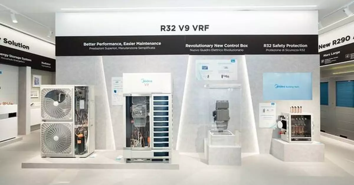 Midea Launches V9 VRF: Redefining Efficiency, Reliability and Easy Installation in Commercial HVAC