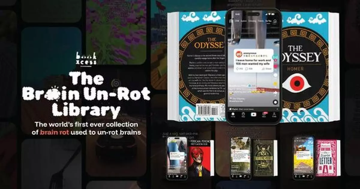 From Doomscroll to Page-Turner: BookXcess Launches The Brain Un-Rot Library to Help Rebuild a Generation's Focus