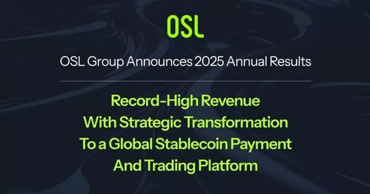 OSL Group Announces 2025 Annual Results: Record-High Revenue with Strategic Transformation to a Global Stablecoin Payment and Trading Platform