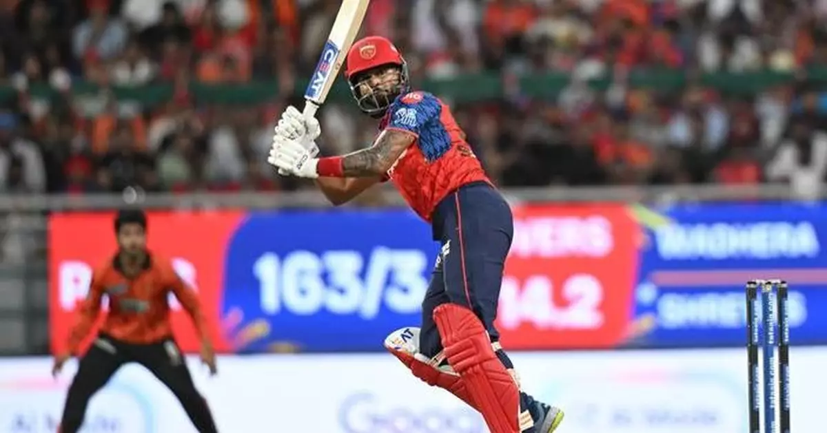 Samson ton leads Chennai to its first IPL win and Punjab chases down Hyderabad's 219