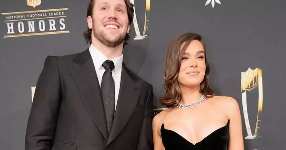 Hailee Steinfeld says she and Bills quarterback Josh Allen have welcomed a baby girl