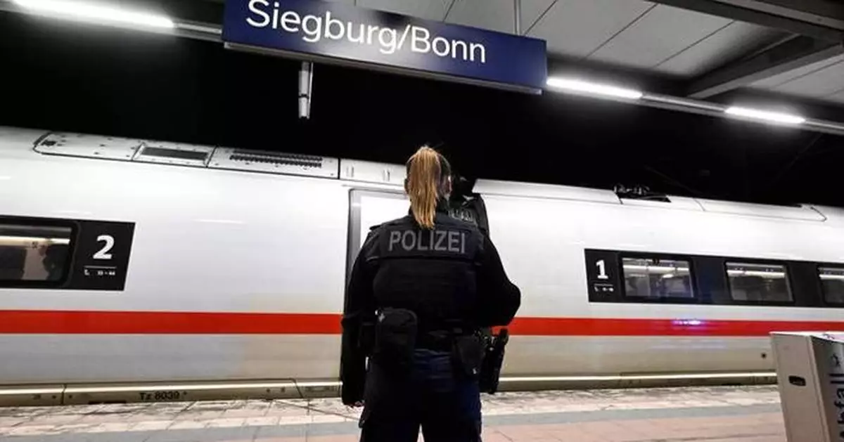 Man arrested after threatening an attack on a high-speed train in Germany