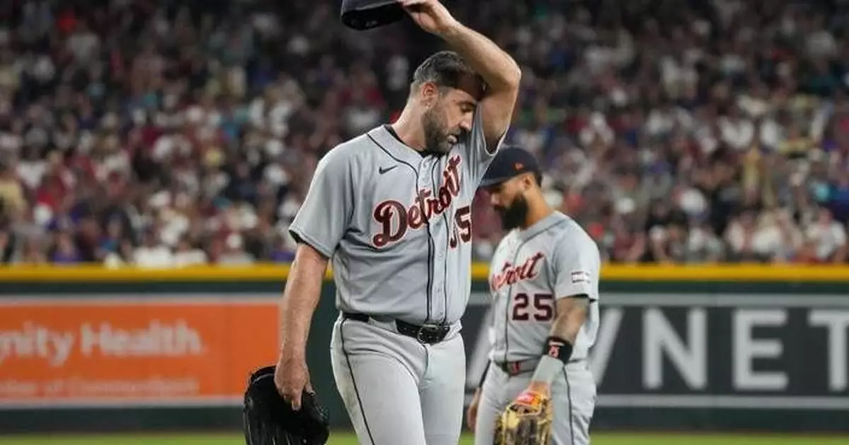 Tigers place Justin Verlander on 15-day injured list with hip injury