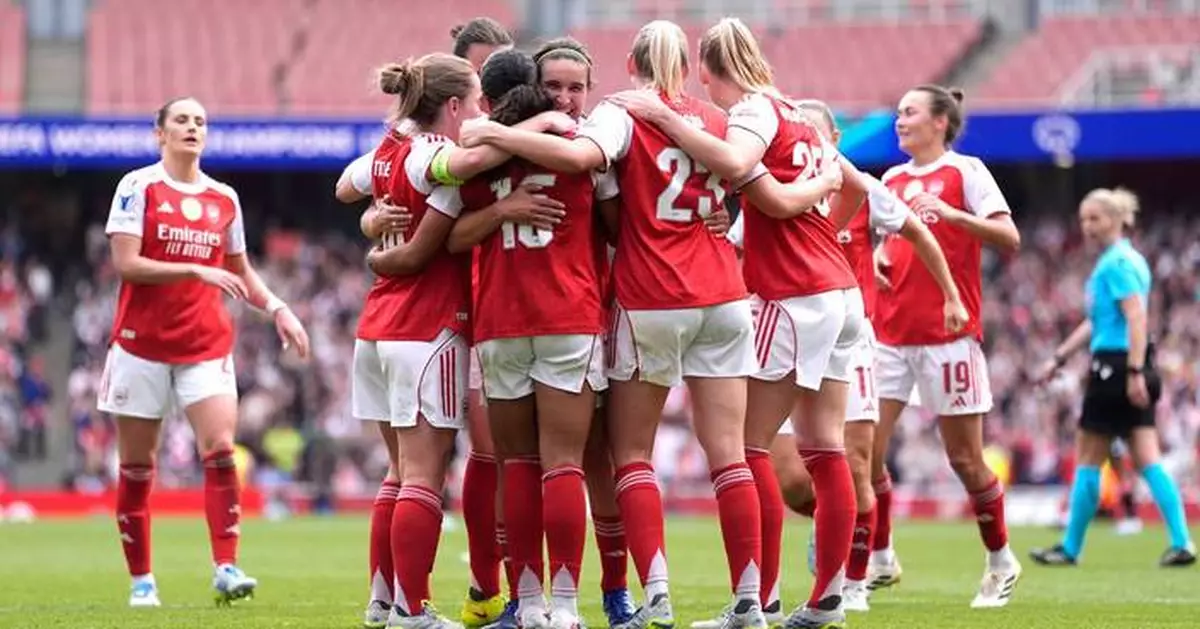 Arsenal capitalizes on Lyon blunders to win 2-1 in Women's Champions League semifinals