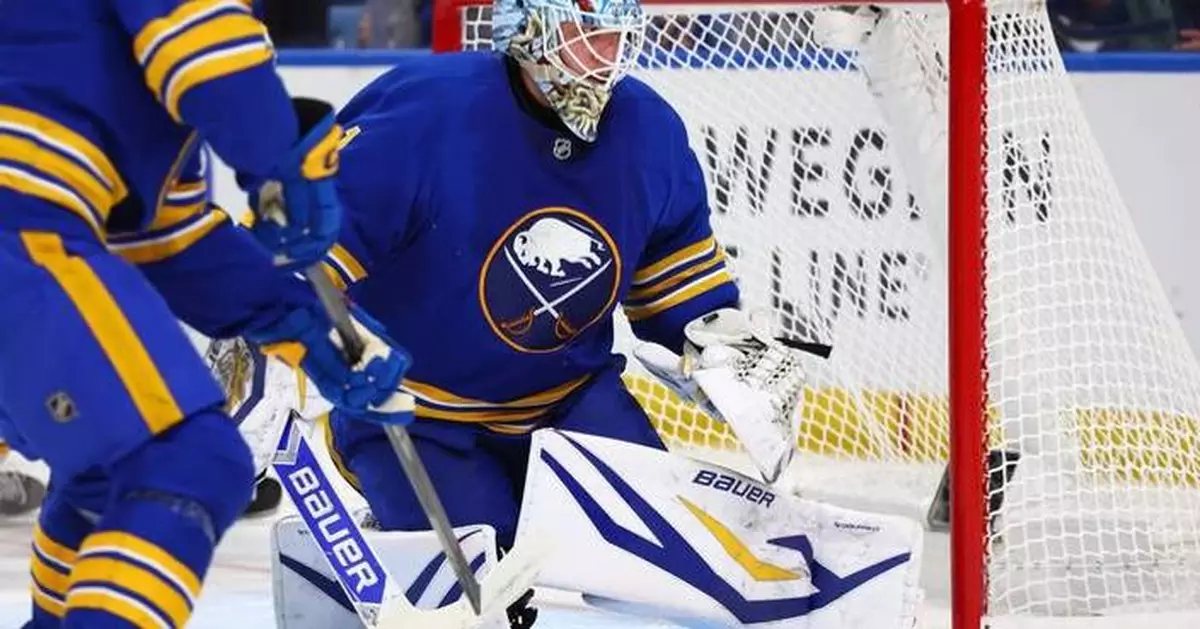Sabres score 4 3rd-period goals to beat the Bruins 4-3 in playoff opener