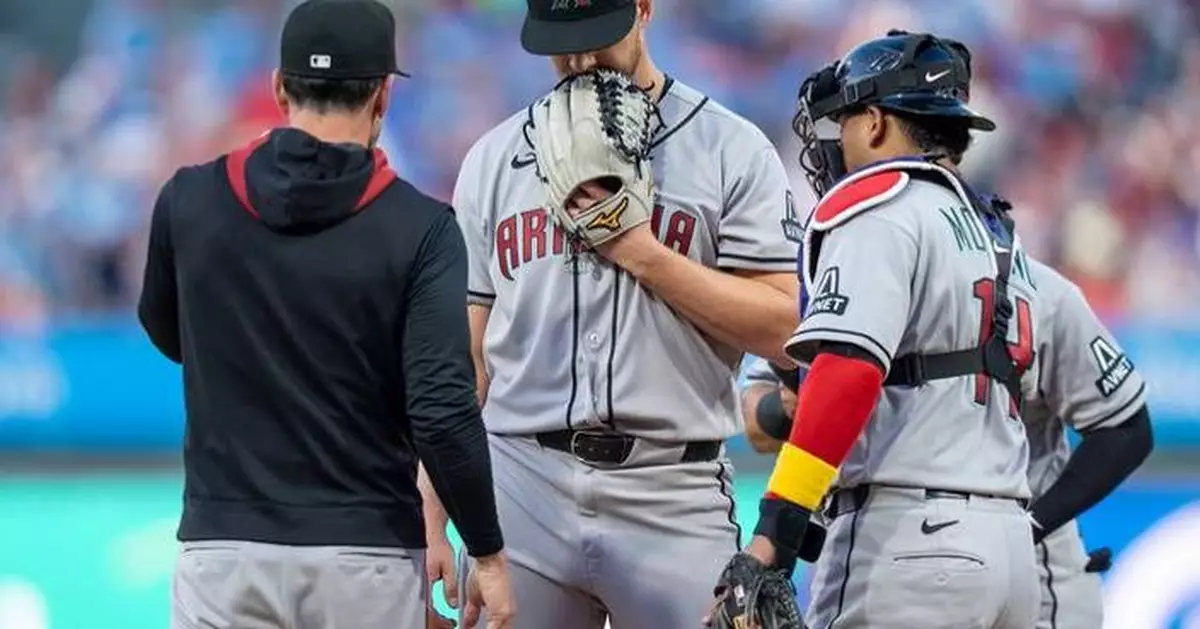 Soroka fans 10 as Sewald strands tying run, Diamondbacks edge Phillies 5-4