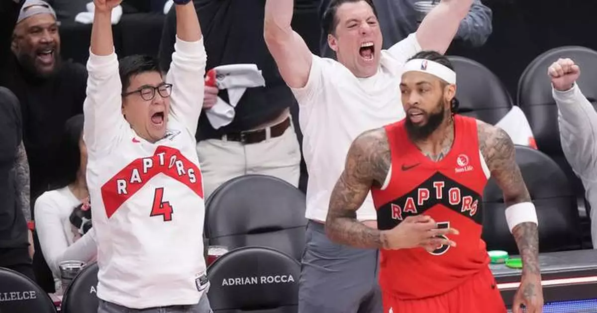 Raptors' Brandon Ingram leaves playoff game vs. Cavaliers with right heel inflammation