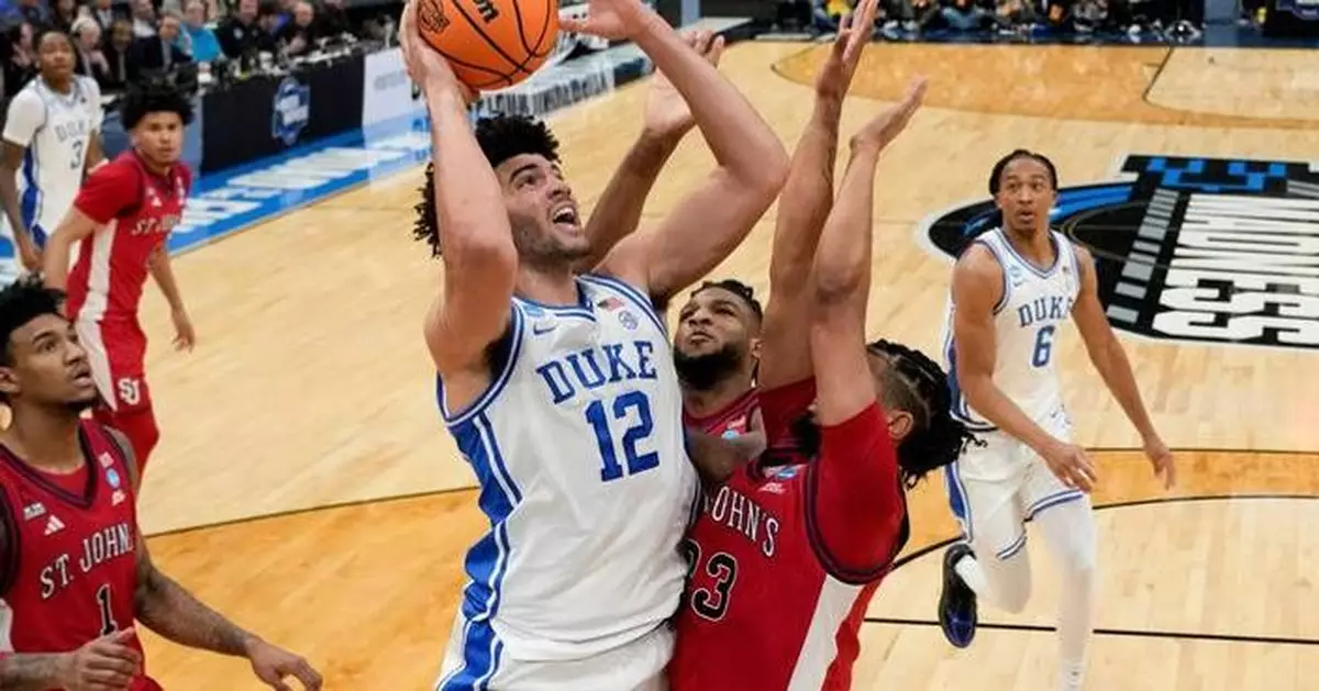 Duke freshman forward Cameron Boozer named The Associated Press men's national player of the year
