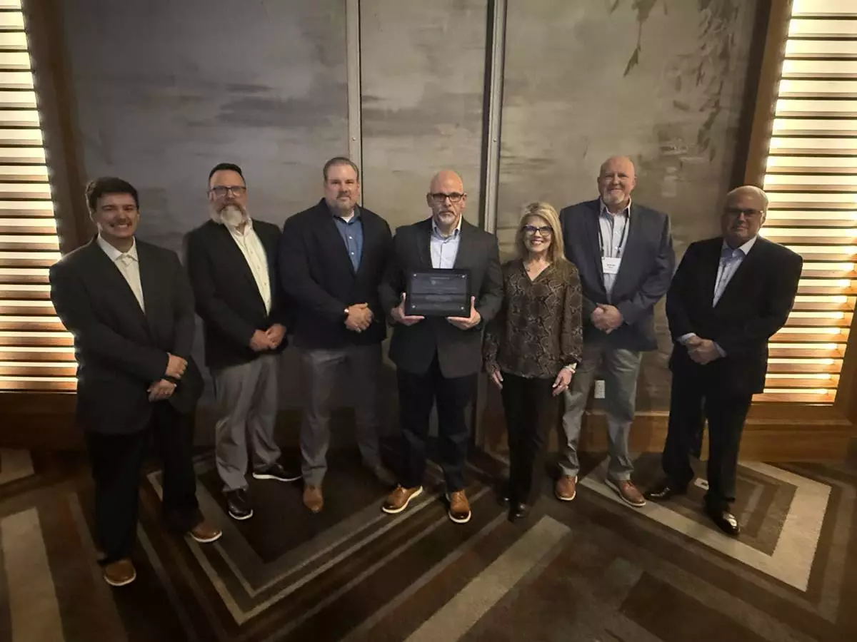 The ABF Freight team accepted the Excellence in Security Award at the ATA’s 2026 Safety, Security &amp; Human Resources National Conference and Exhibition Awards Banquet.