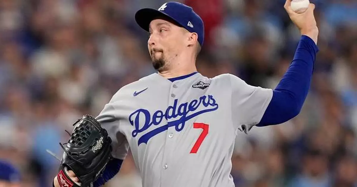 Dodgers' Blake Snell strikes out 6 in 3 scoreless innings in second rehab start