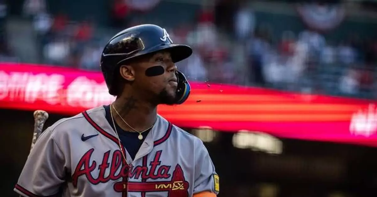 Braves' Ronald Acuña Jr. hit by pitches twice vs. Nationals and leaves game