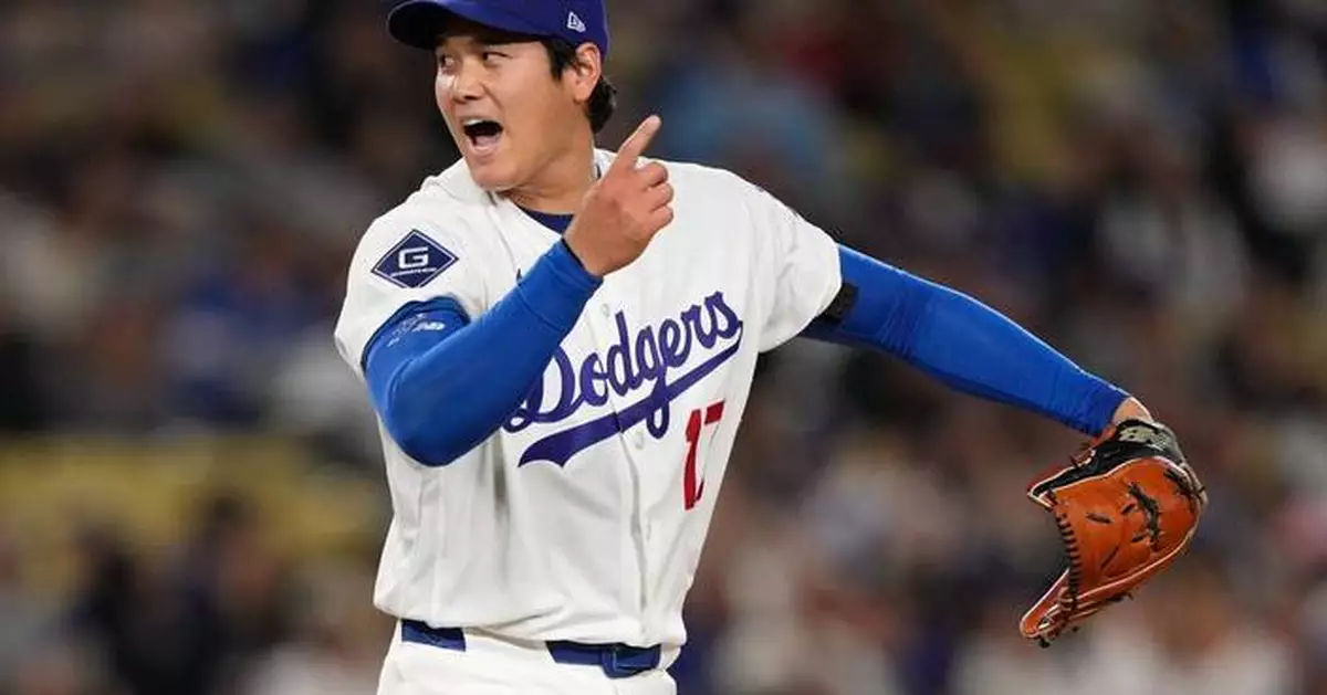 Ohtani strikes out 9 over 6 innings in 2nd pitching-only performance for Dodgers