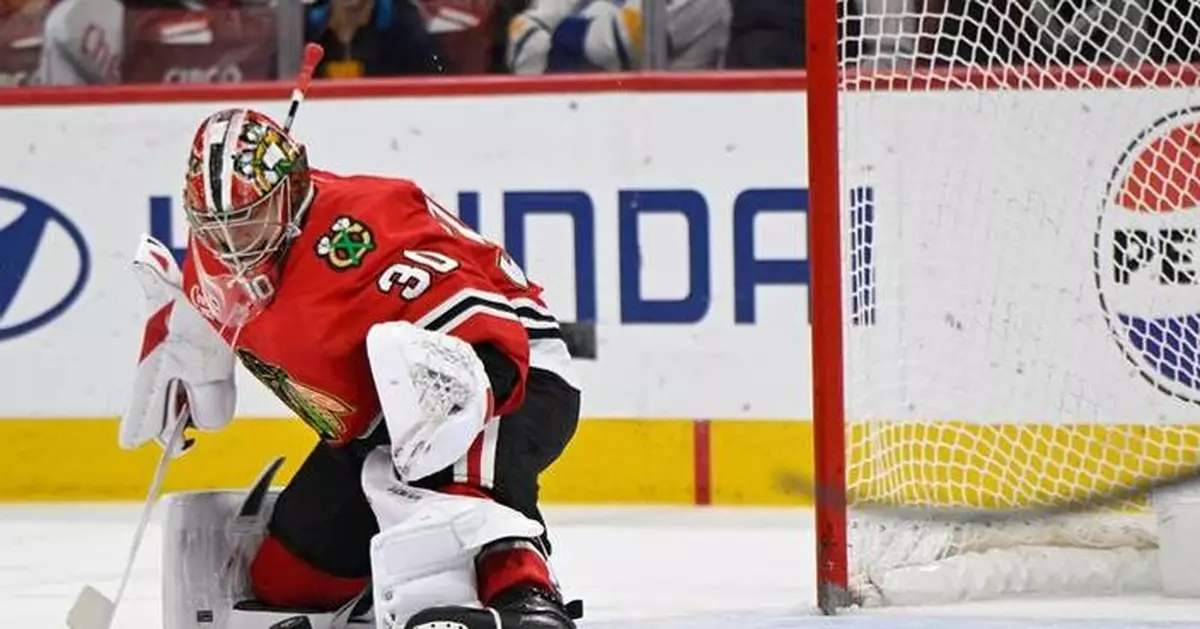 Louis Crevier scores twice as Blackhawks end season with 5-2 win over Sharks