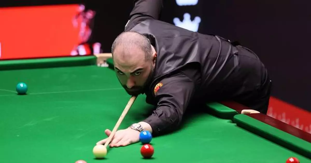 Iranian snooker player Vafaei proud to 'fight for my people' in stunning run at world championship