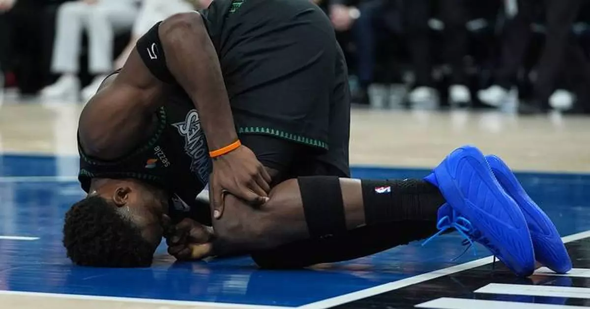 Timberwolves lose Anthony Edwards and Donte DiVincenzo to leg injuries in Game 4 against Nuggets