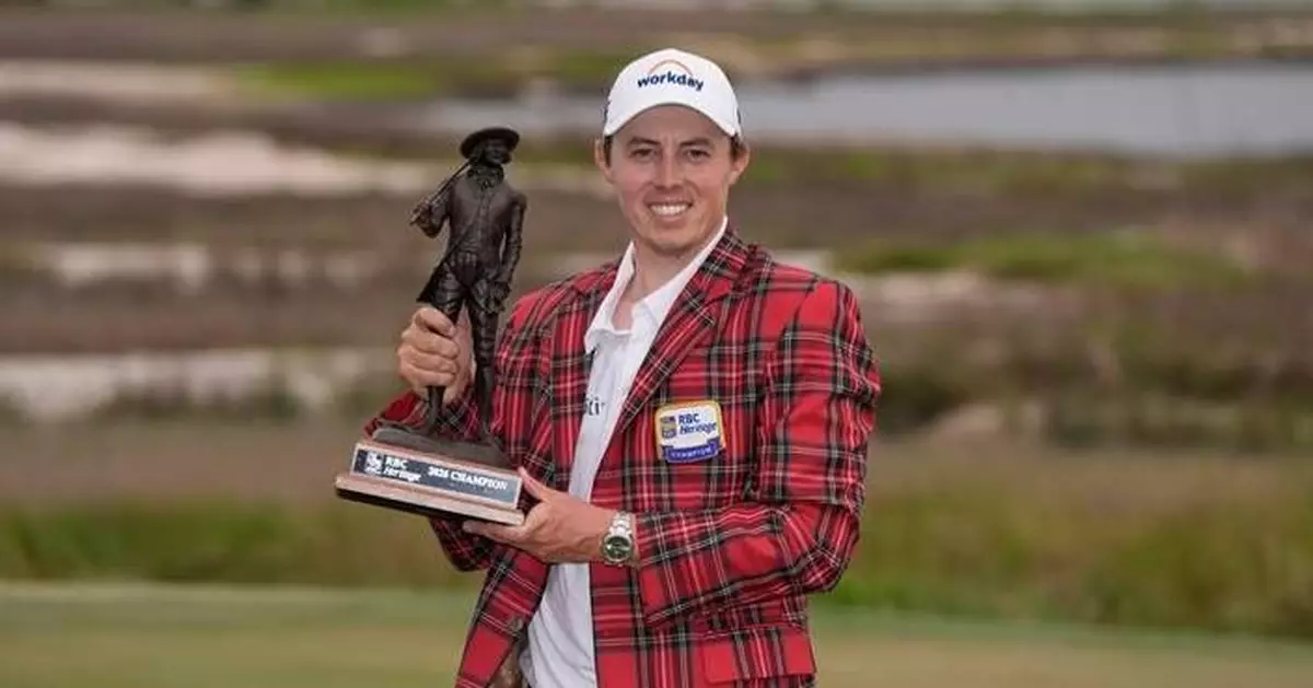 Matt Fitzpatrick delivers another playoff winner to beat Scottie Scheffler at RBC Heritage