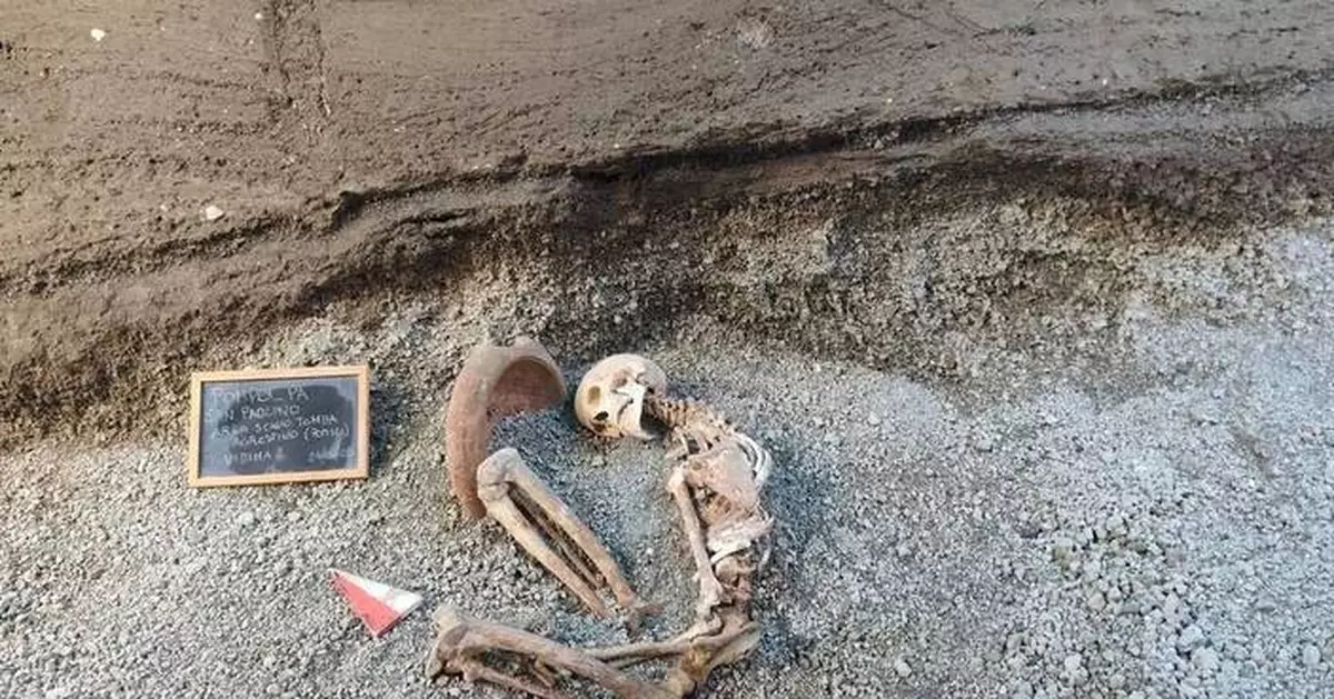 Archaeologists at Pompeii use AI to reconstruct the face of a man killed in the volcano's eruption