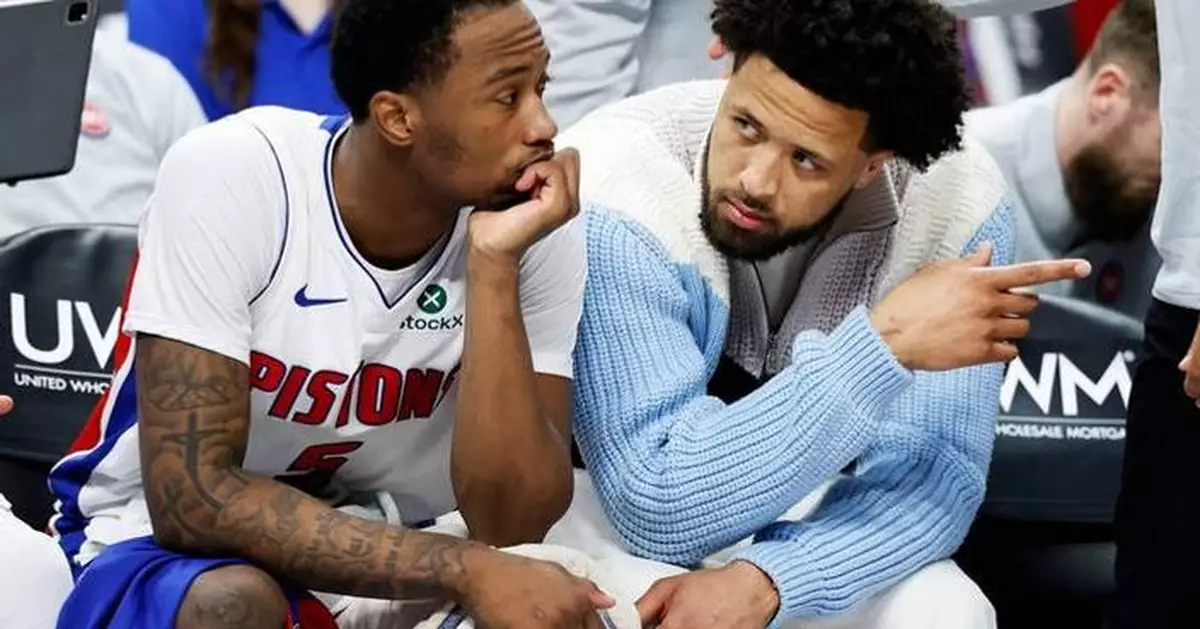 Pistons' Cade Cunningham sidelined at least another week in recovery from collapsed lung
