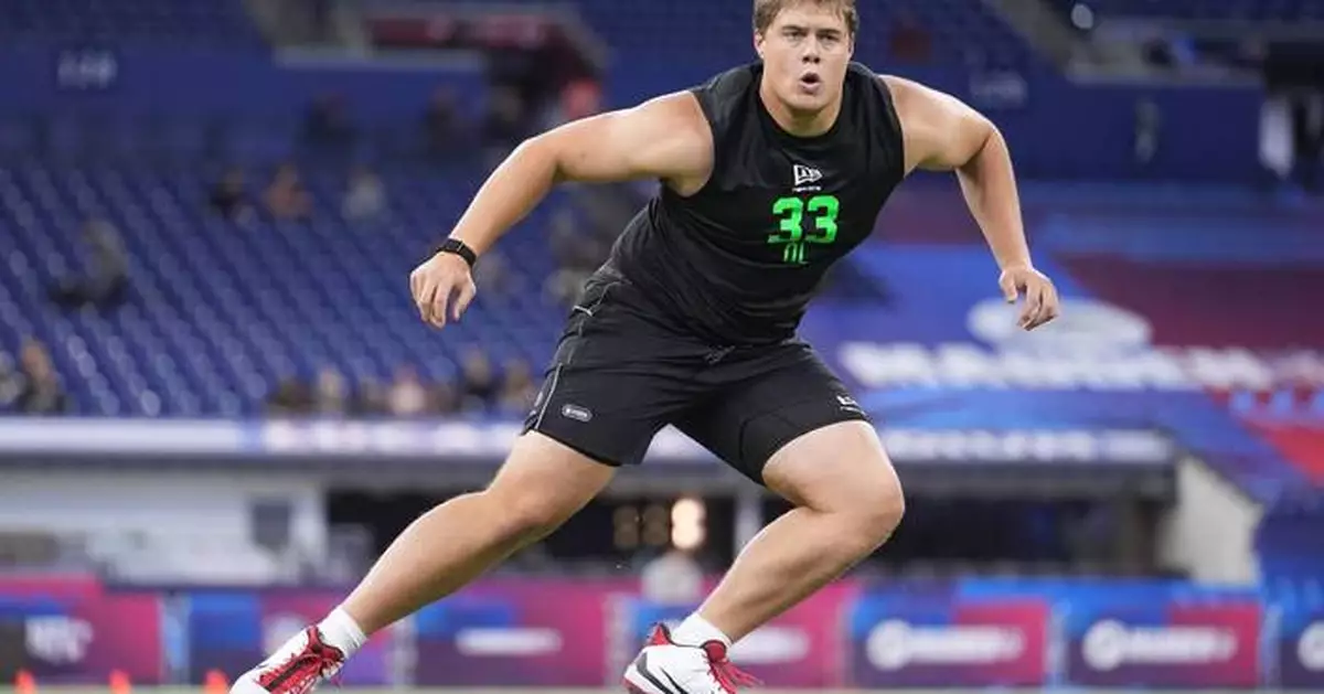 Patriots select Utah left tackle Caleb Lomu with 28th pick in NFL draft