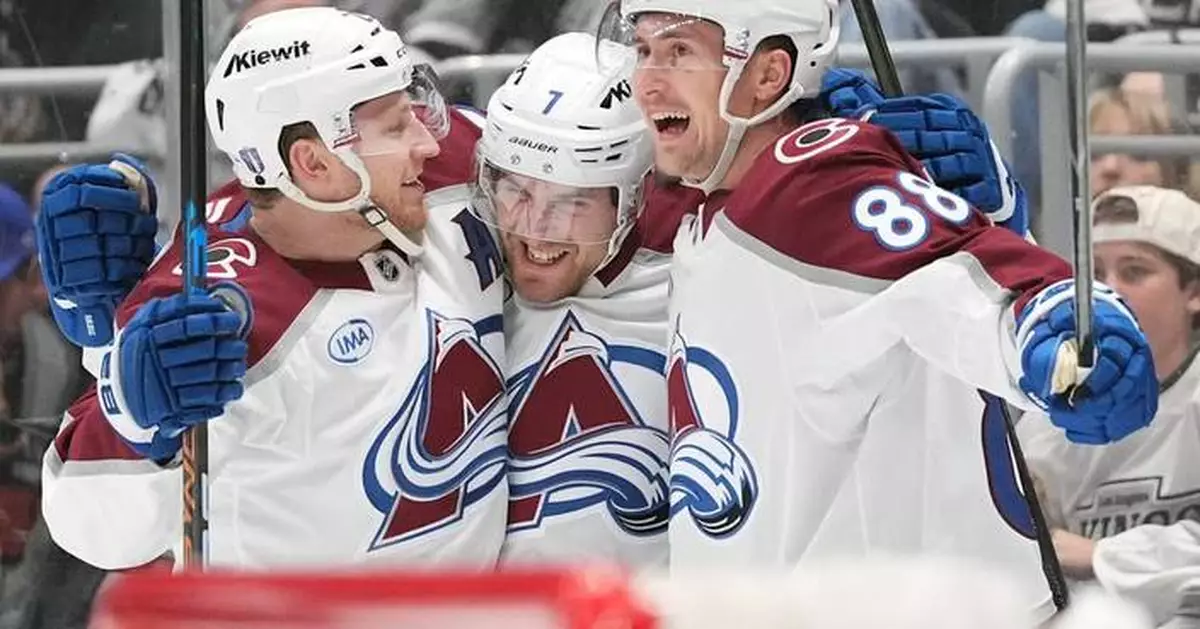 MacKinnon leads Avalanche to 5-1 win and 1st-round sweep of LA Kings, ending Anze Kopitar's career