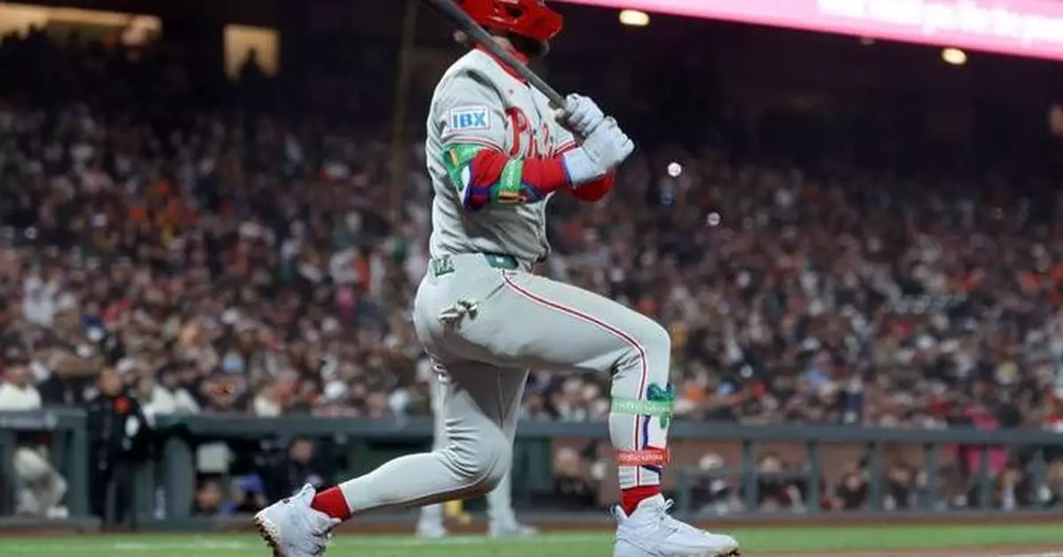 Alec Bohm and Bryce Harper lead rally in 7th as Phillies come back to beat Giants 6-4