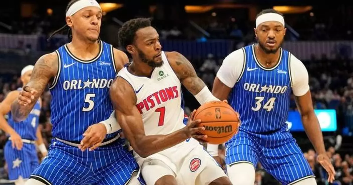 Pistons play Magic in NBA playoffs, shooting to snap a streak and start a run that many don't expect