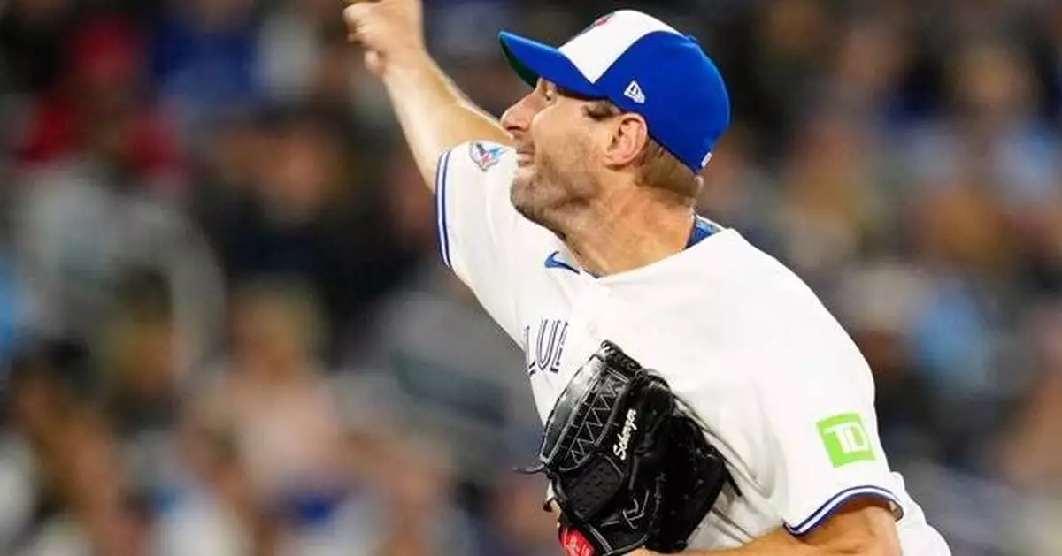 Blue Jays RHP Scherzer leaves start against Dodgers after two innings because of forearm tendinitis