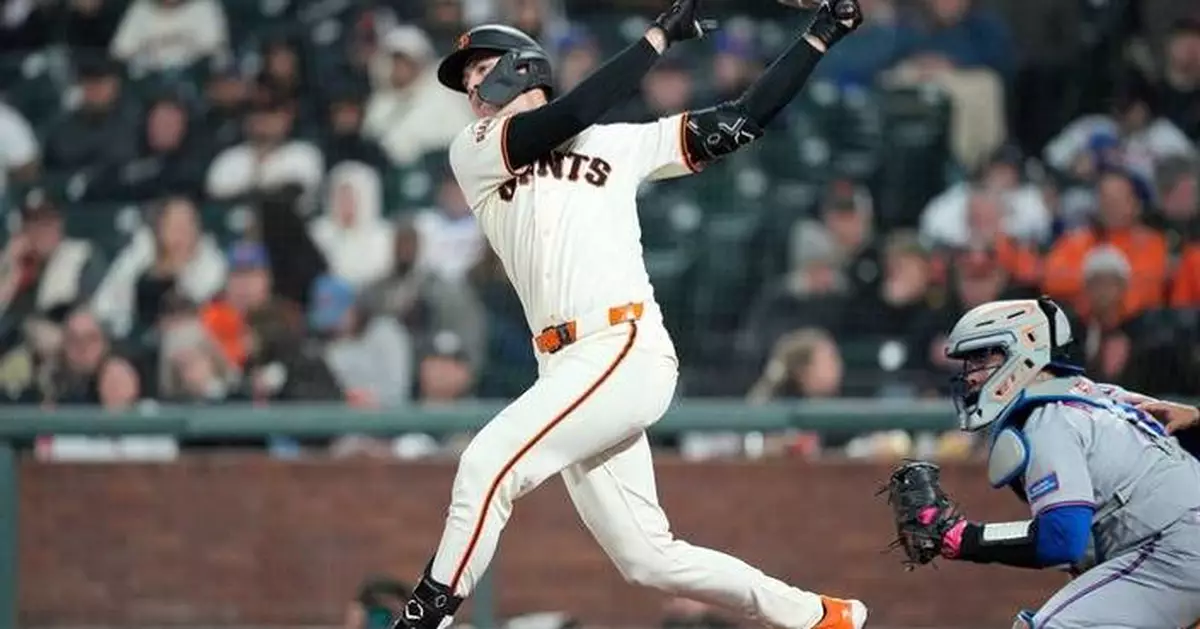 Daniel Susac enjoys big night in first major league start as the Giants top Mets 7-2