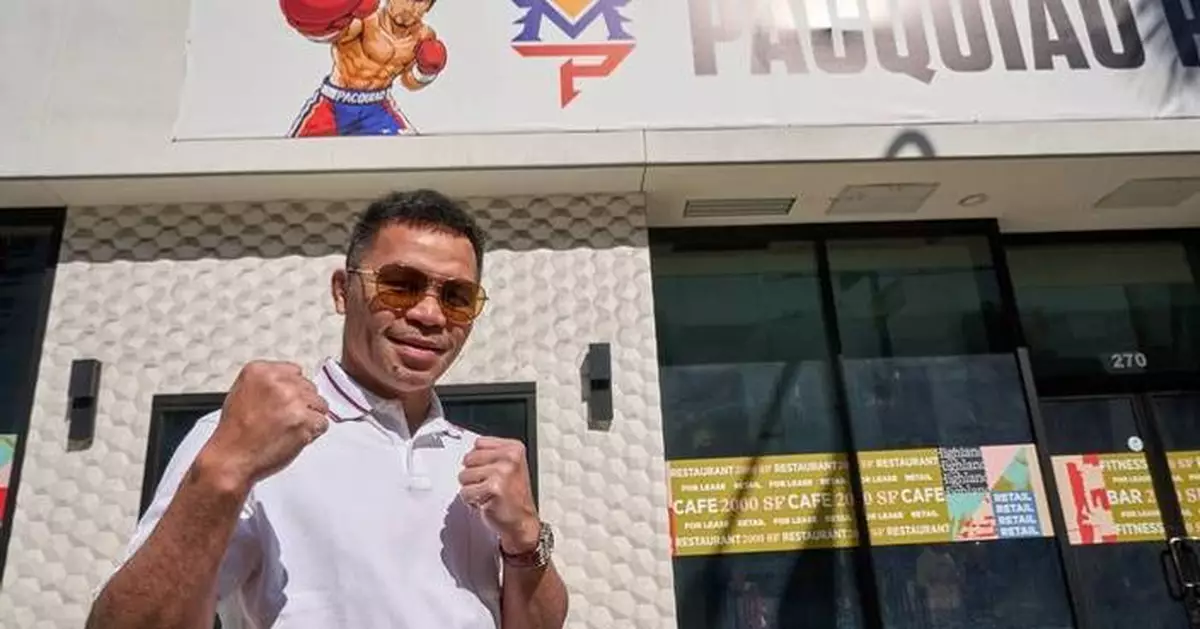 Manny Pacquiao takes over Floyd Mayweather's old gym amid rematch tension between the boxing rivals