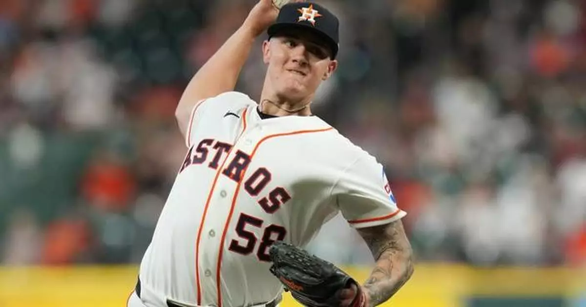 Astros place ace right-hander Hunter Brown on the 15-day injured list with a right shoulder strain