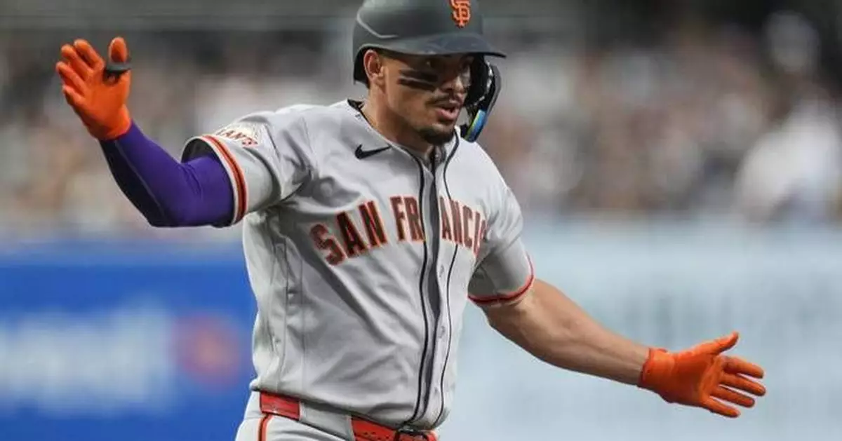 Adames launches leadoff homer and finishes with 4 hits as Giants back Webb in 9-3 win over Padres