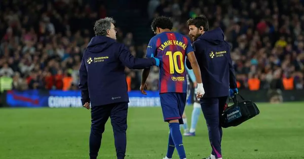 Barcelona to start run-in for La Liga title without the injured Yamal at Getafe