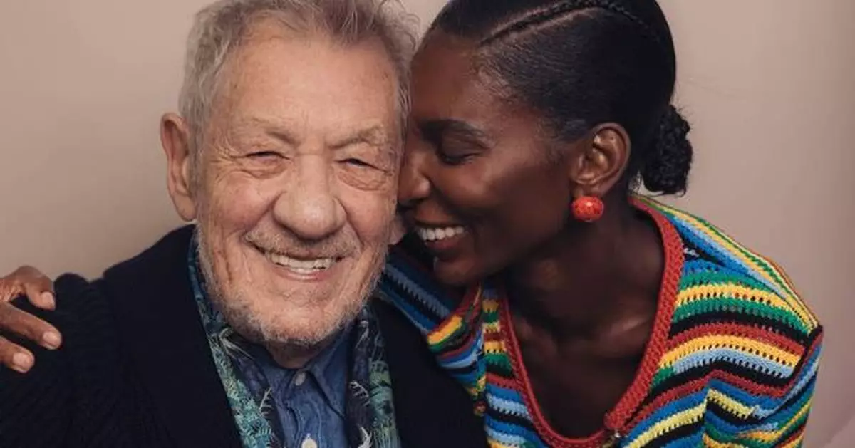 Ian McKellen and Michaela Coel on art, their friendship and 'The Christophers'