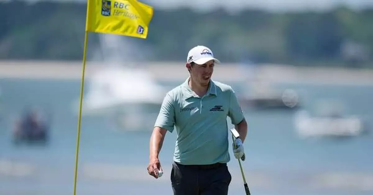 Matt Fitzpatrick rides a good bounce and great golf to a 63 to lead Viktor Hovland at Hilton Head