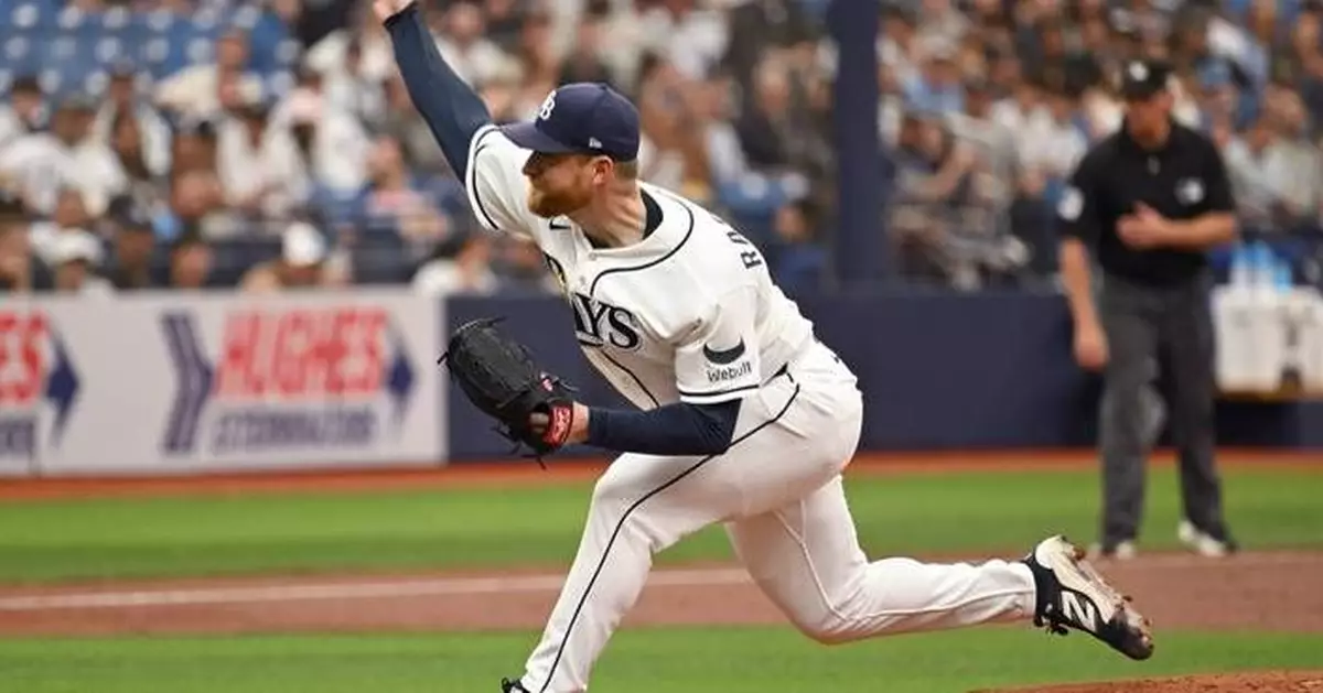 Drew Rasmussen goes 6 scoreless and Rays finish 1st 3-game sweep of Yankees since 2021 with 5-4 win