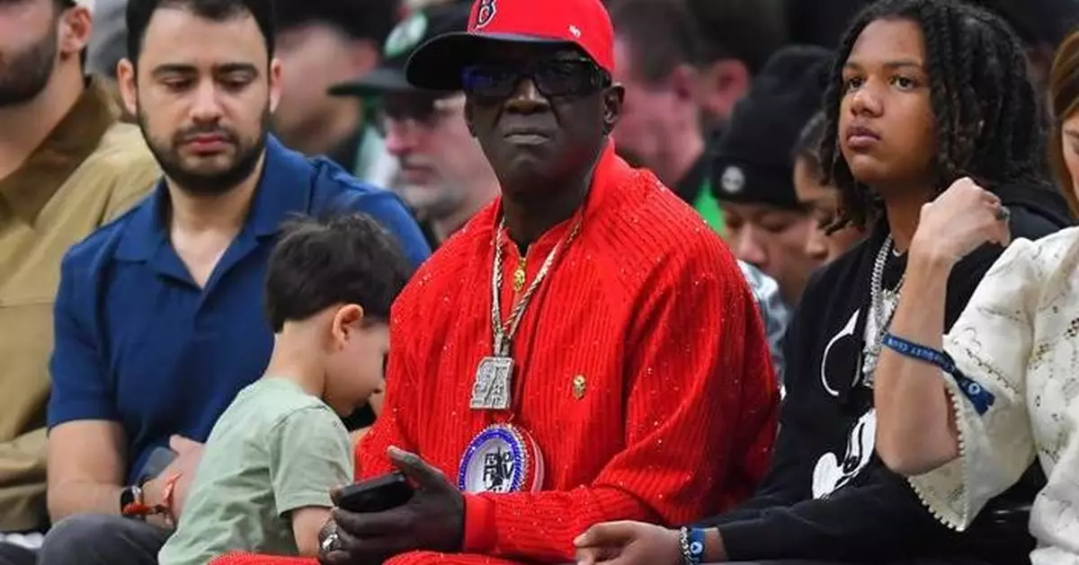 Double Dose: Flavor Flav visits Fenway Park and TD Garden on same day