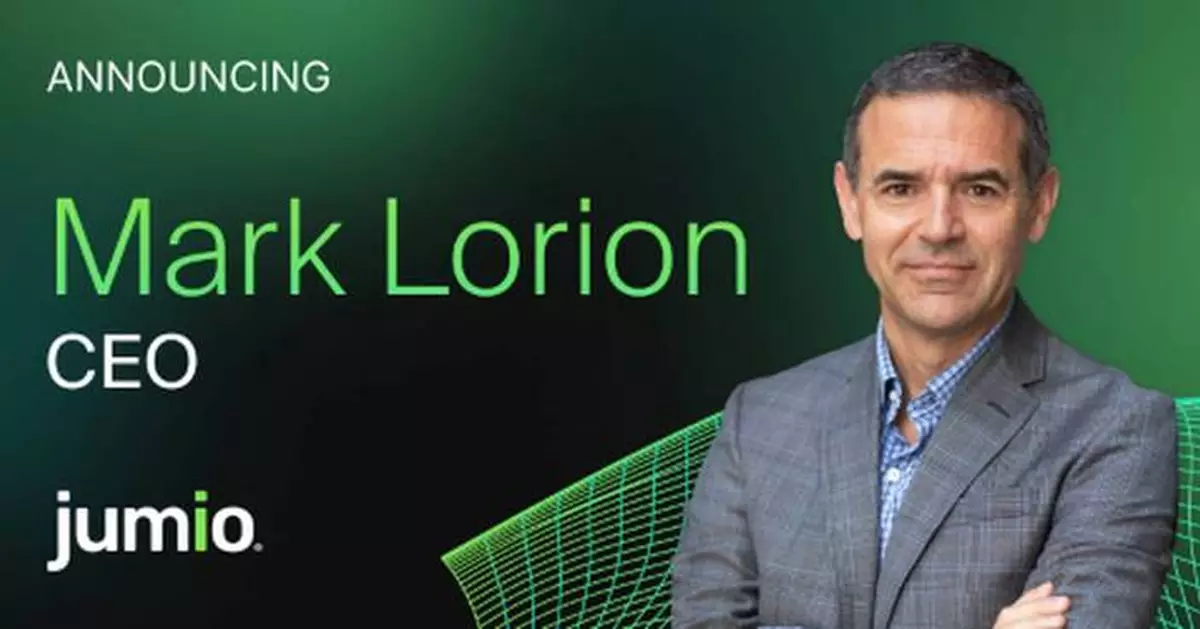 Jumio Announces Mark Lorion as Chief Executive Officer