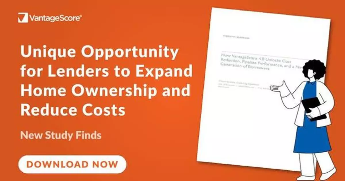 New Study Finds Mortgage Lenders Have a Unique Opportunity to Expand Home Ownership to More First-Time Buyers and Reduce Costs